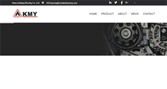 Desktop Screenshot of chinakmbearing.com